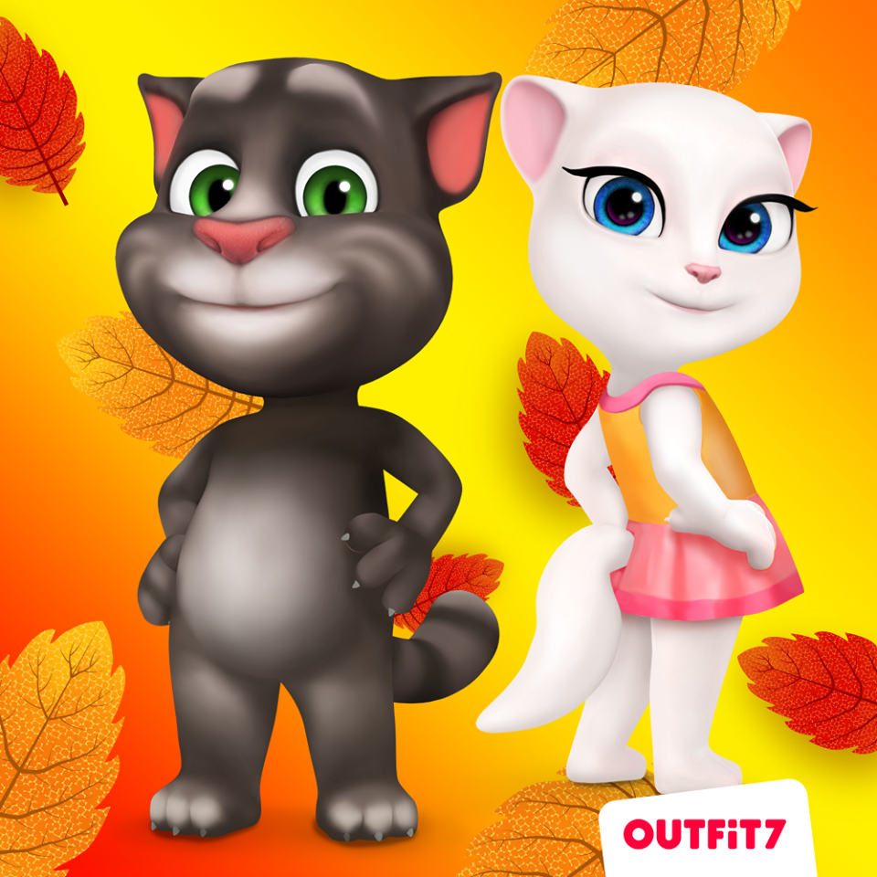 Talking Tom friends Анджела