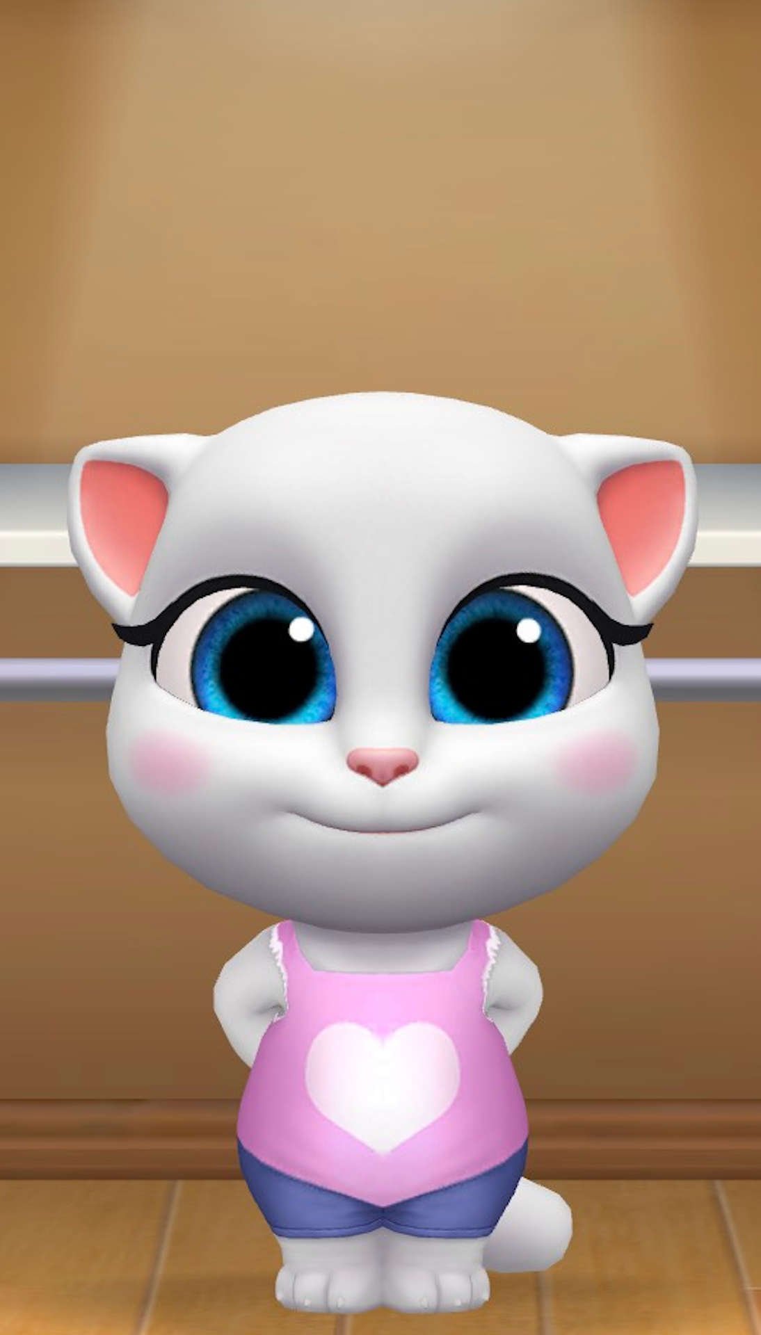 Игра talking Tom friends Анджела