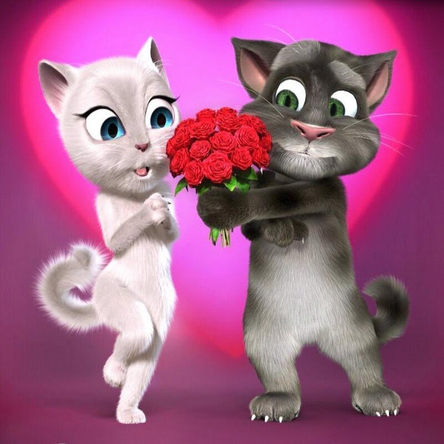 Том и Анжела любовь