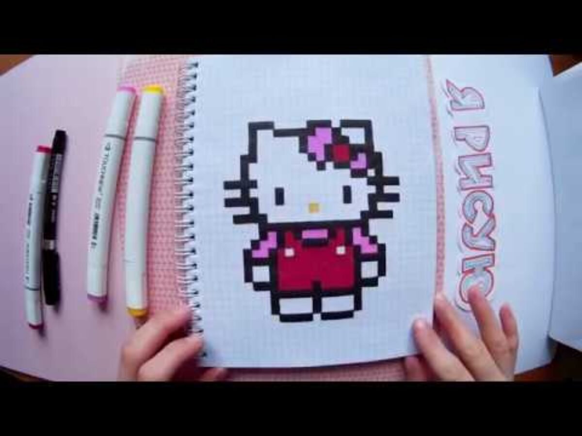 Вышивка Хэллоу Китти