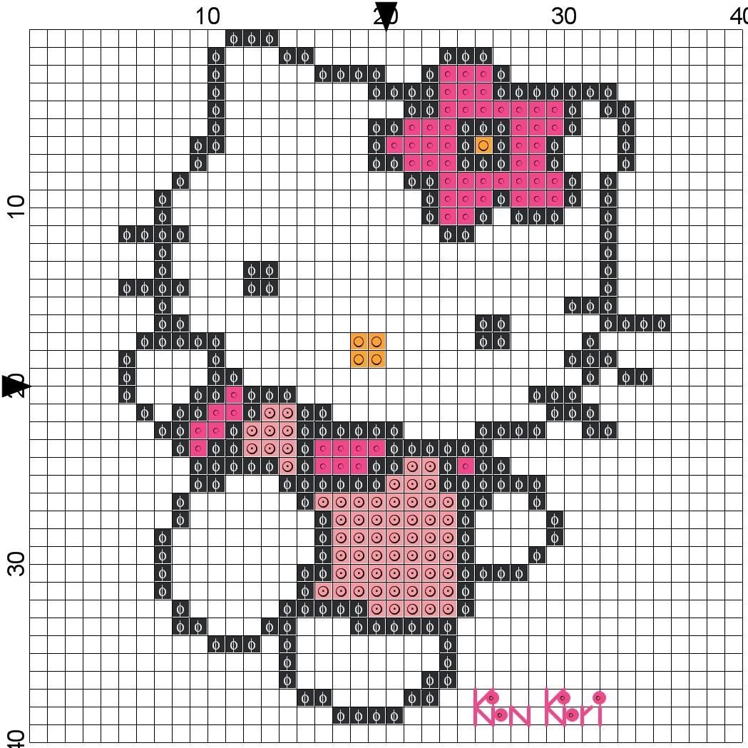 Хелло Китти бисер