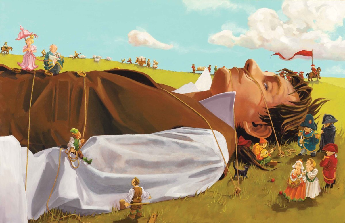 Путешествия Гулливера мультфильм 1939