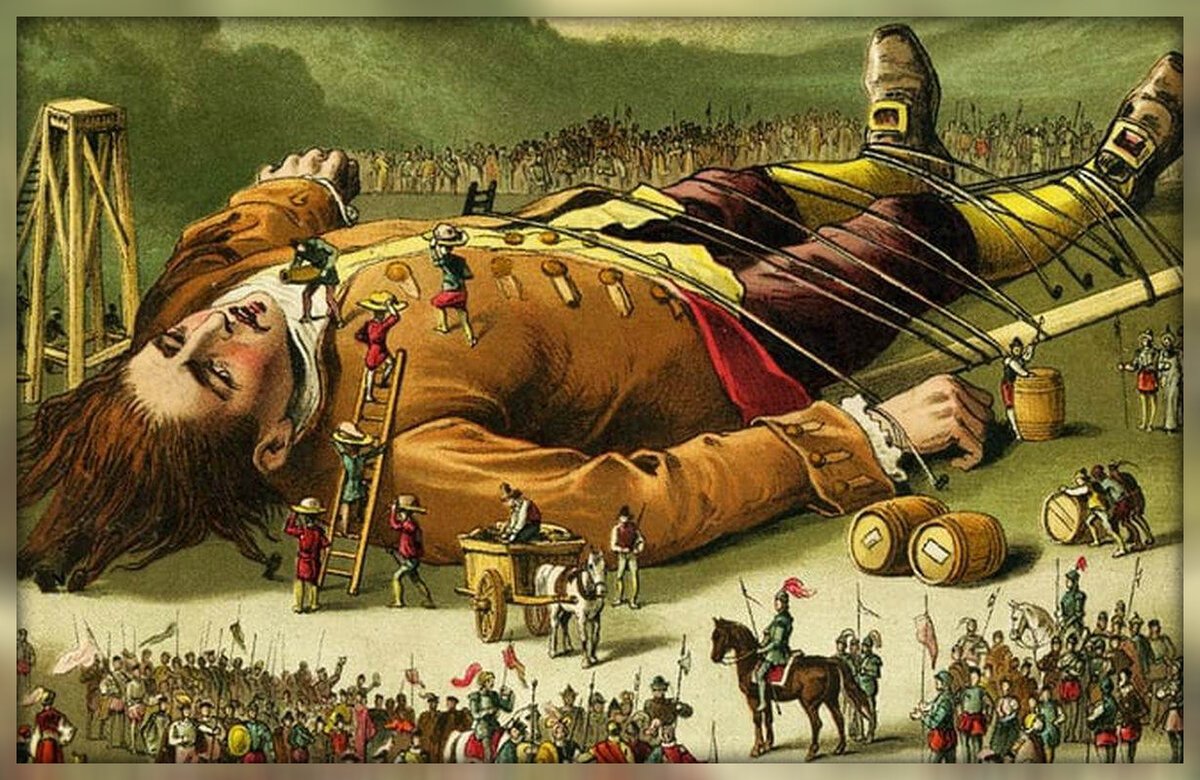 Король лилипутов из Гулливера