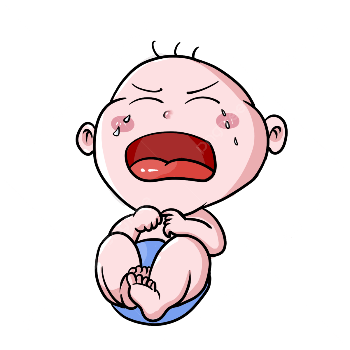 Девочка рыдает