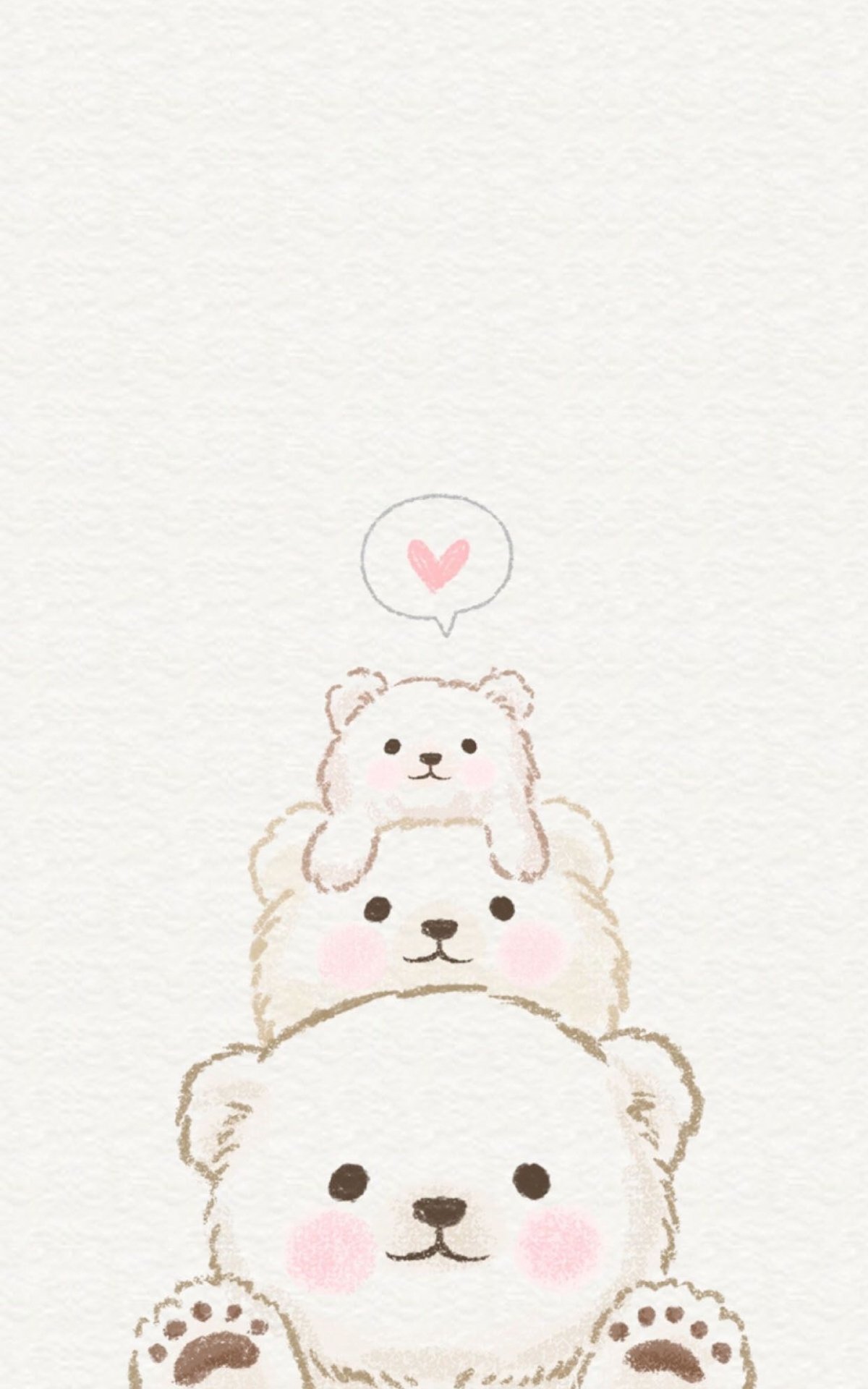 Обои на телефон с мишками