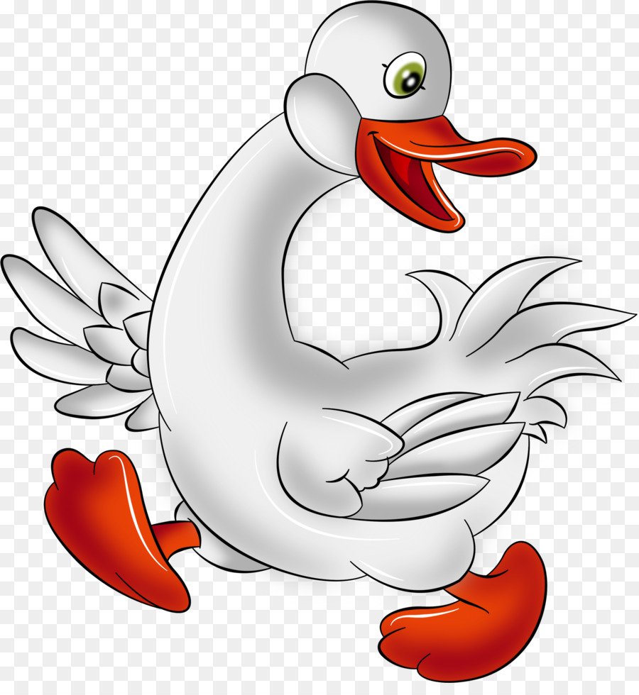 Гусь мультяшный