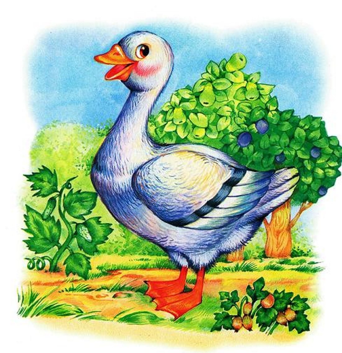 Гусь сказочный
