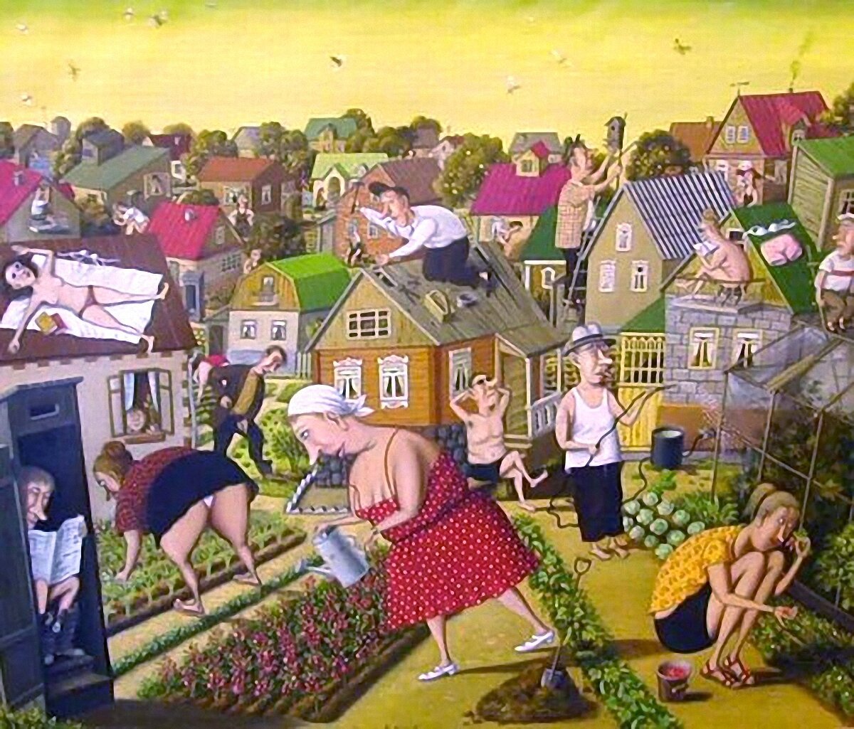 Животные в деревне