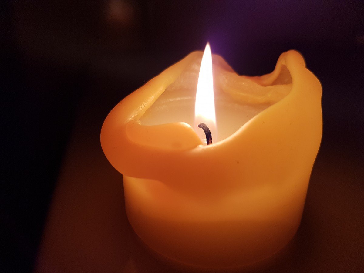 Огарок свечи