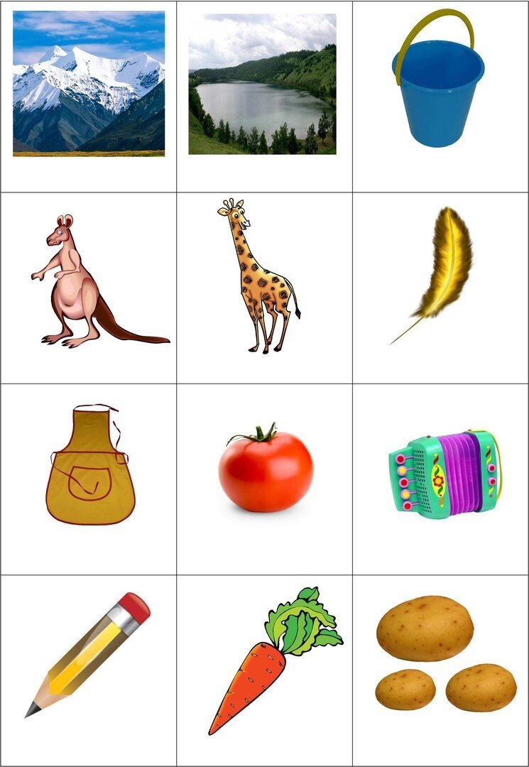 Карточки со звуками АС АС