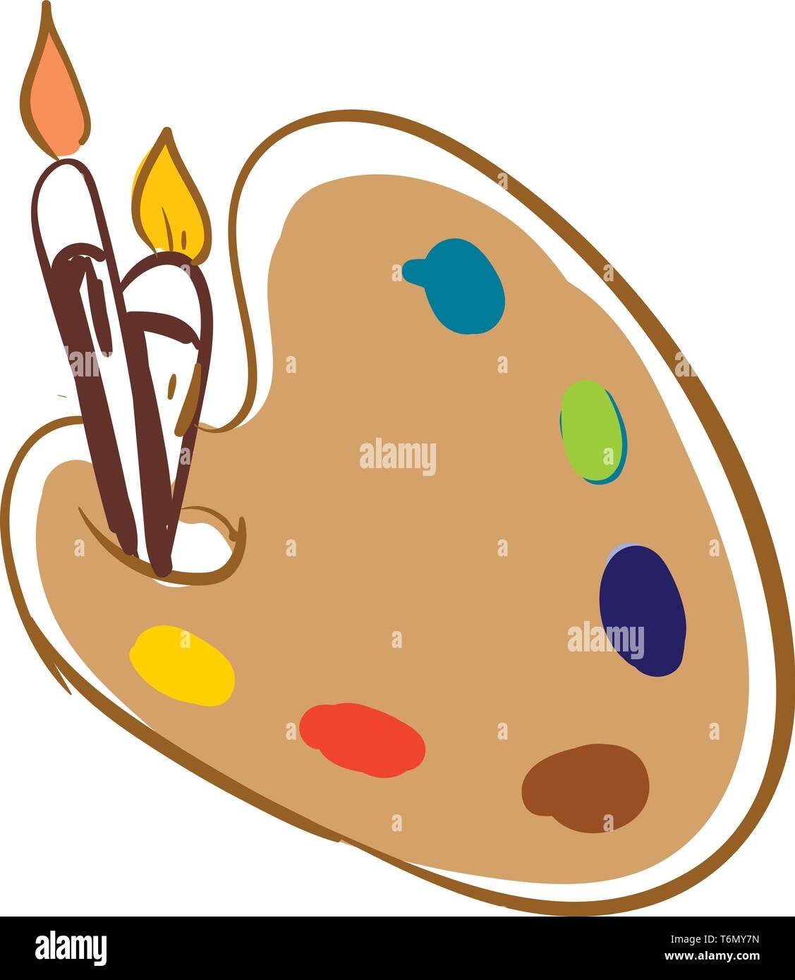 Палитра стилизованная