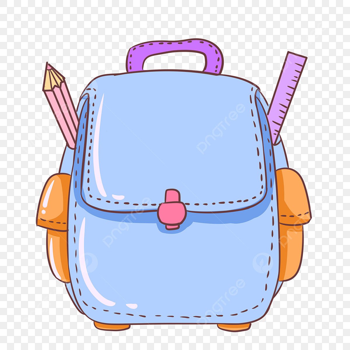 Значок школьный рюкзак