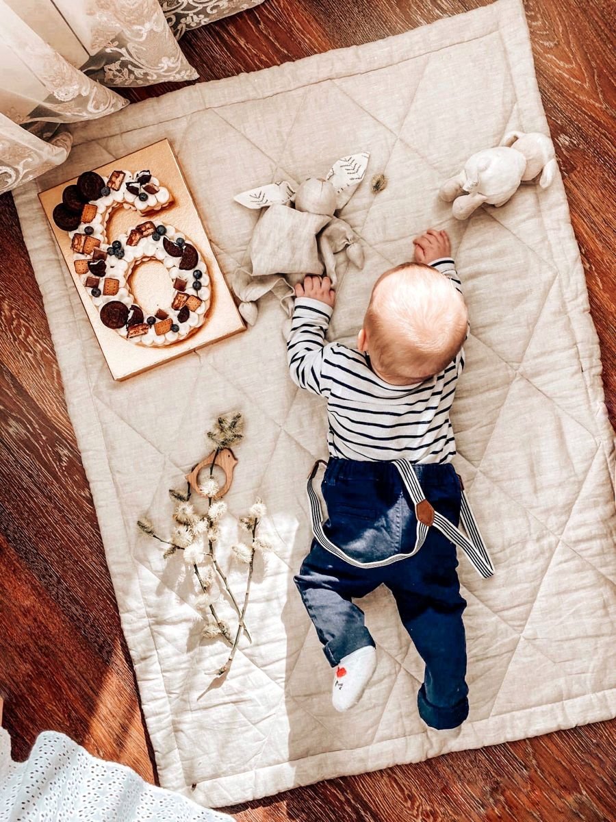 Стильная фотосессия с малышом