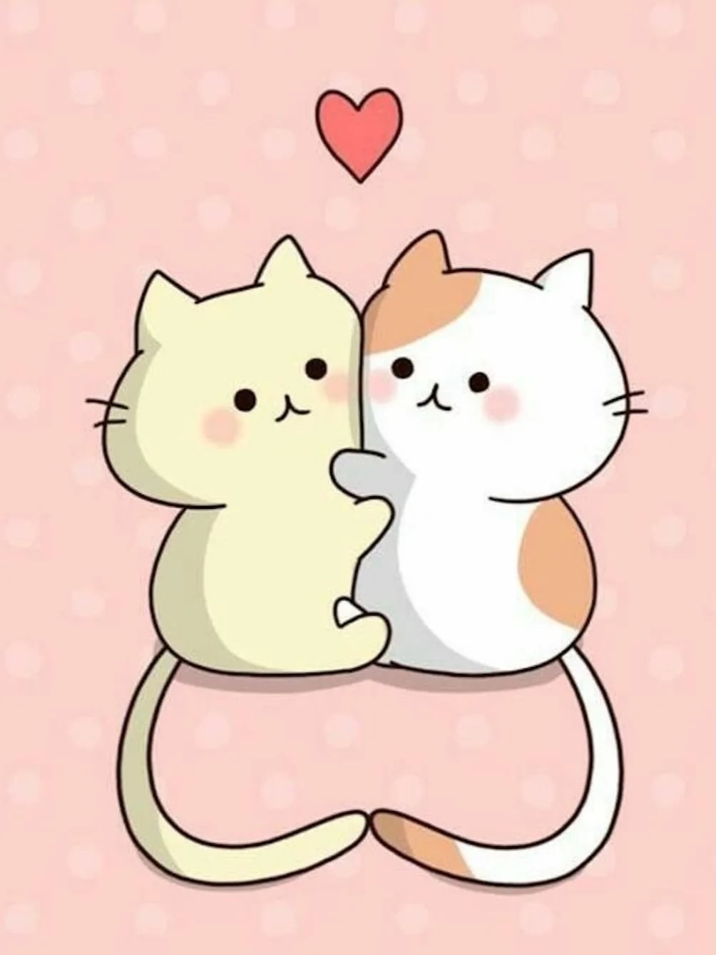 Пары в мультяшном стиле