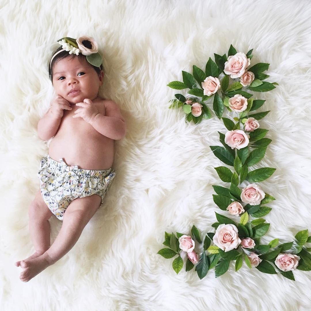 Фотосессия новорожденного 1 месяц