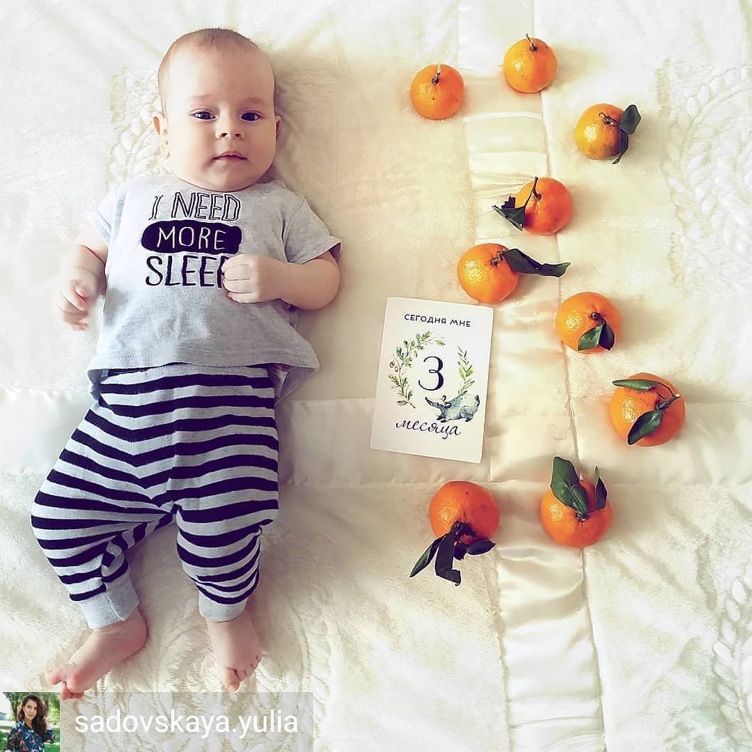 Фотосессия 3 месяца мальчику