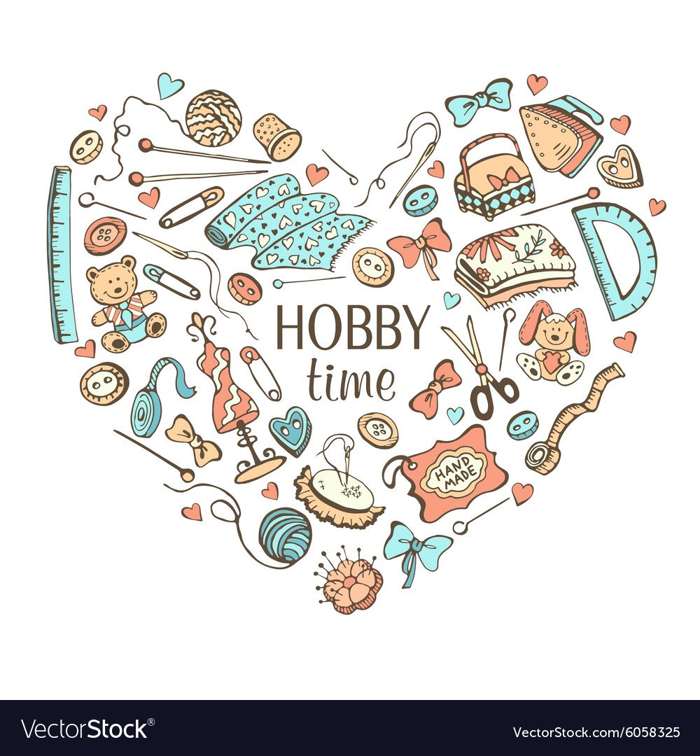 Хобби и увлечения надпись