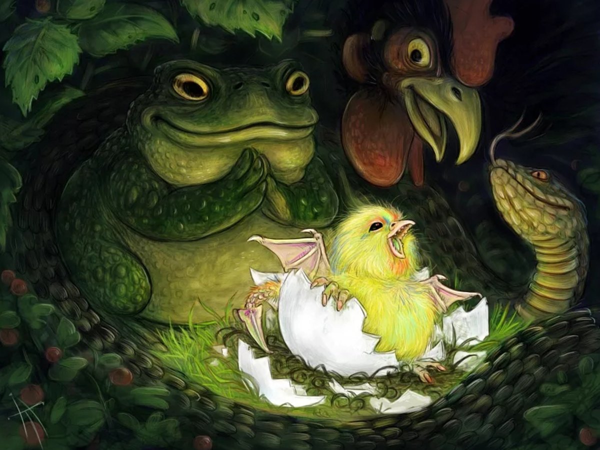 Василиск Славянская мифология