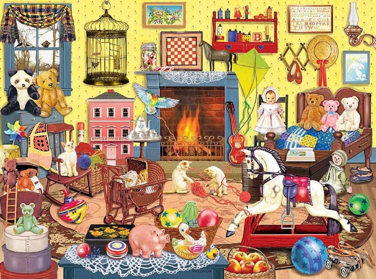 Пазл Хейе сказочный город