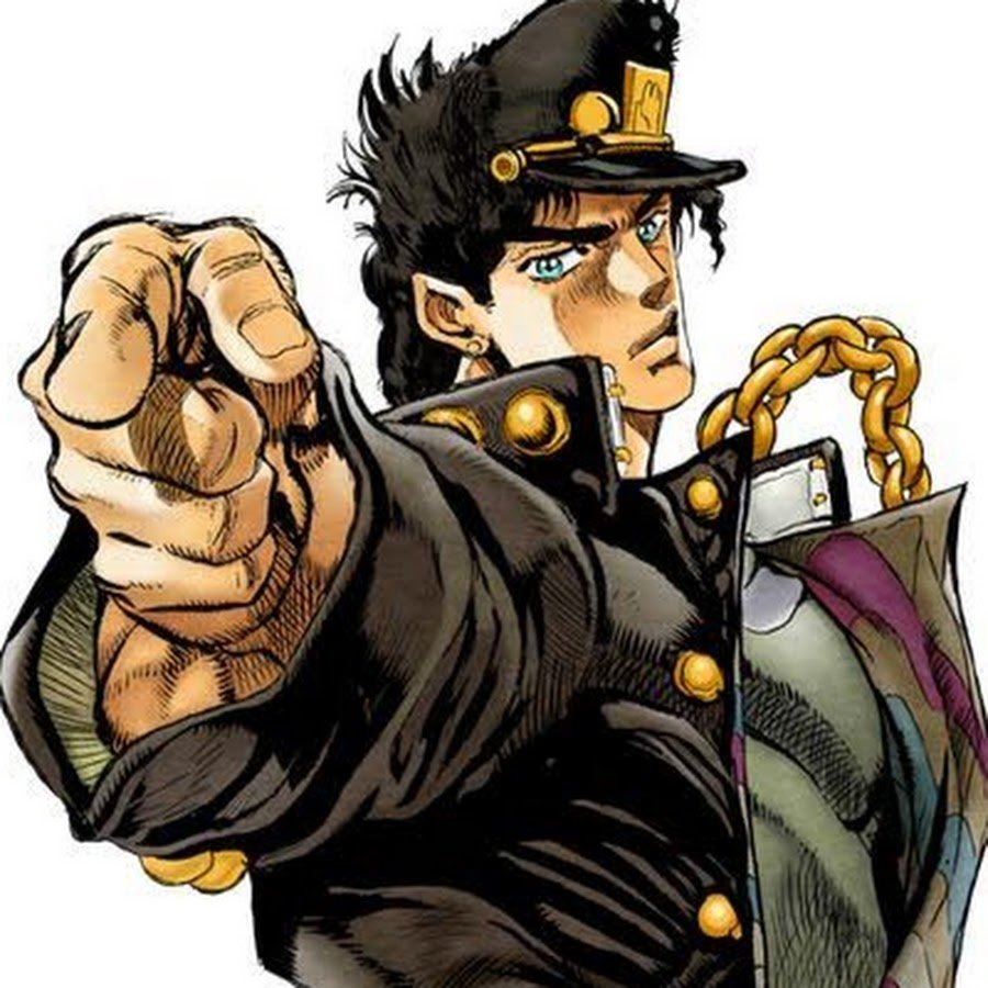 Джоджо позинг Джотаро