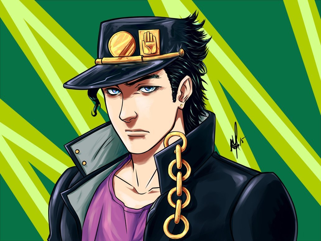 Лысый Джотаро Куджо