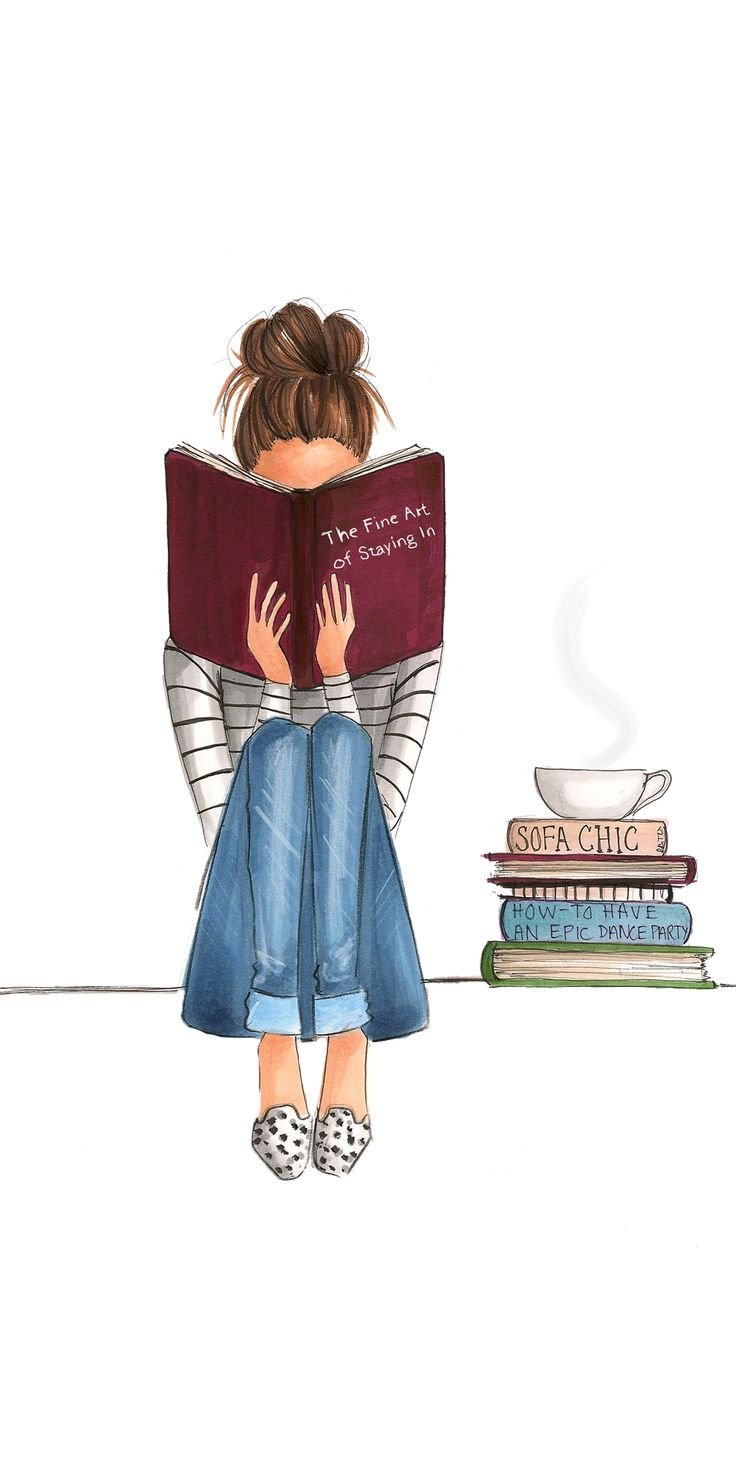 Девушка с книгой волшебство