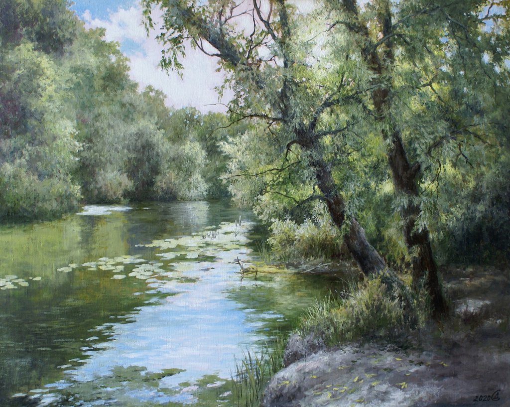 Сергей Дорофеев художник лето