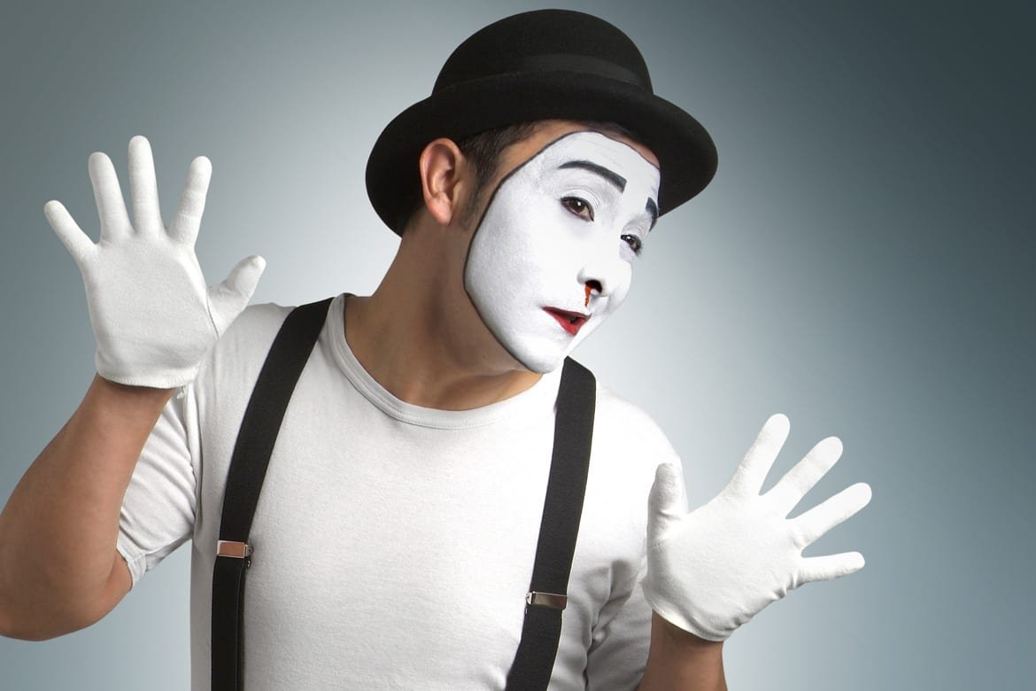 Эмоции пантомима