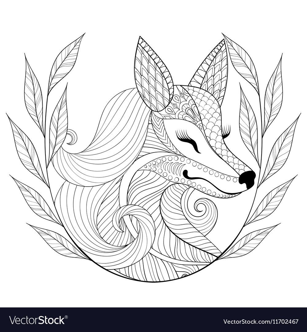 Мандала лиса