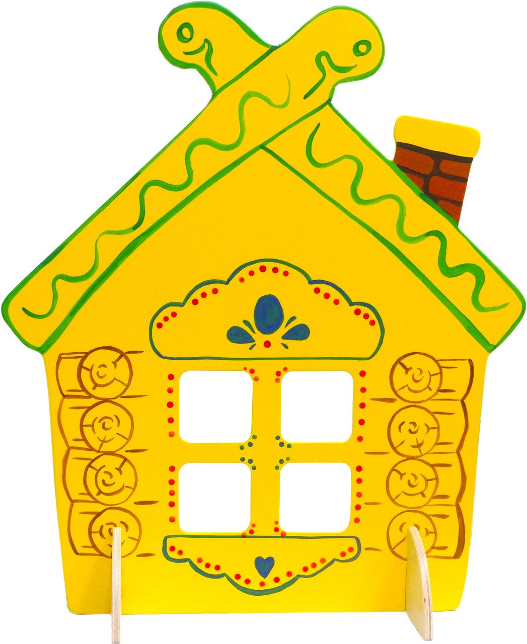 Плоскостной домик для детского сада