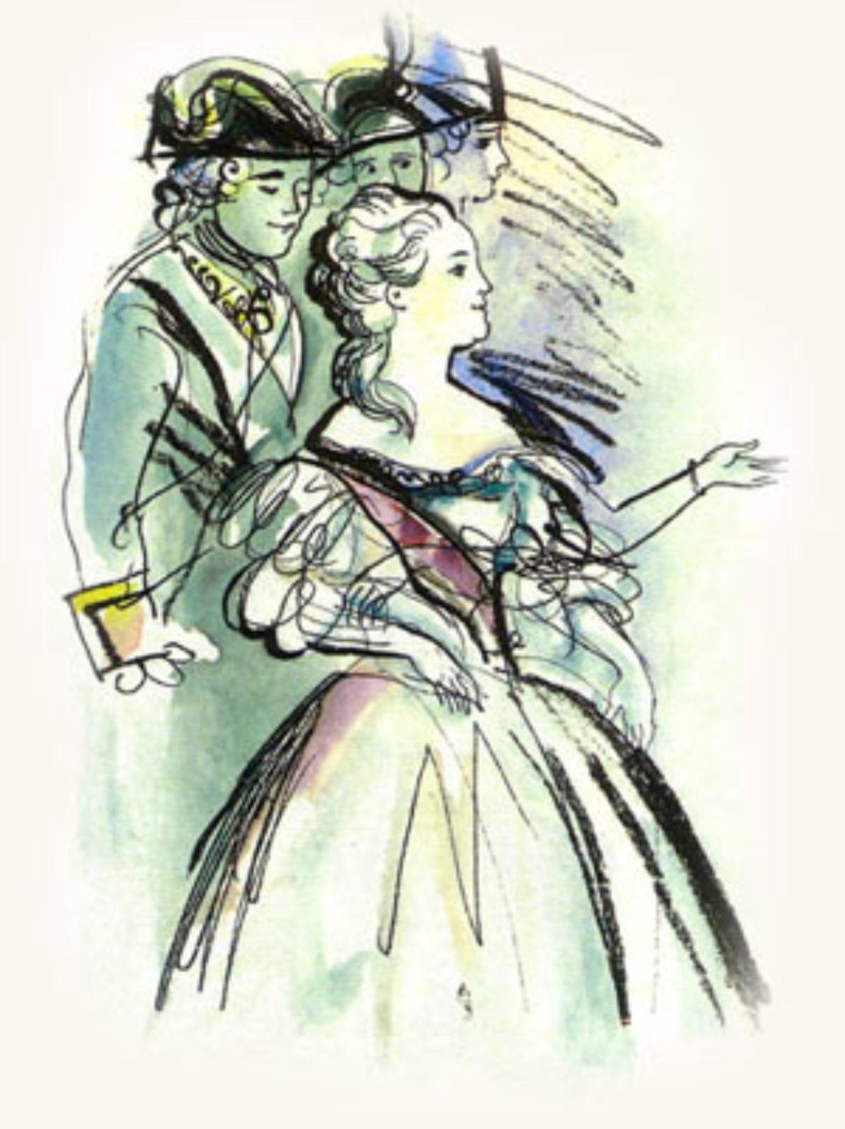 Иллюстрации к произведениям Пушкина Капитанская дочка