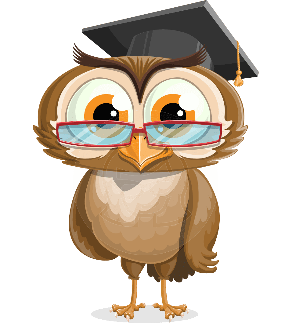Сова мультяшная