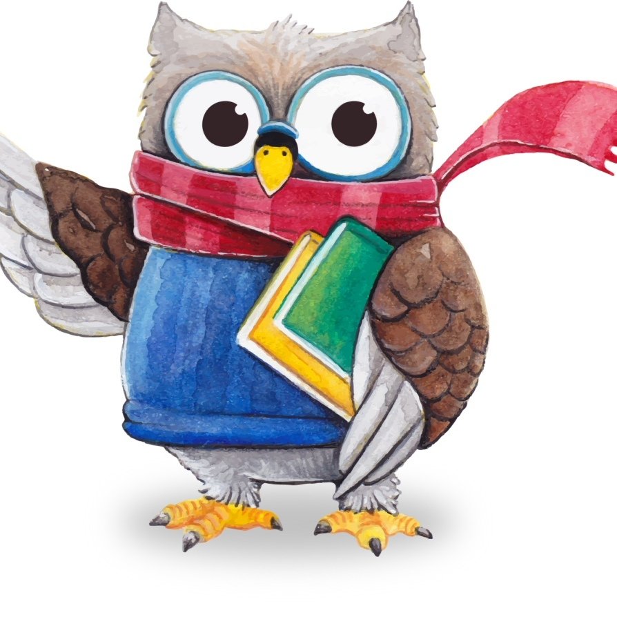 Маленький Филин с книгой