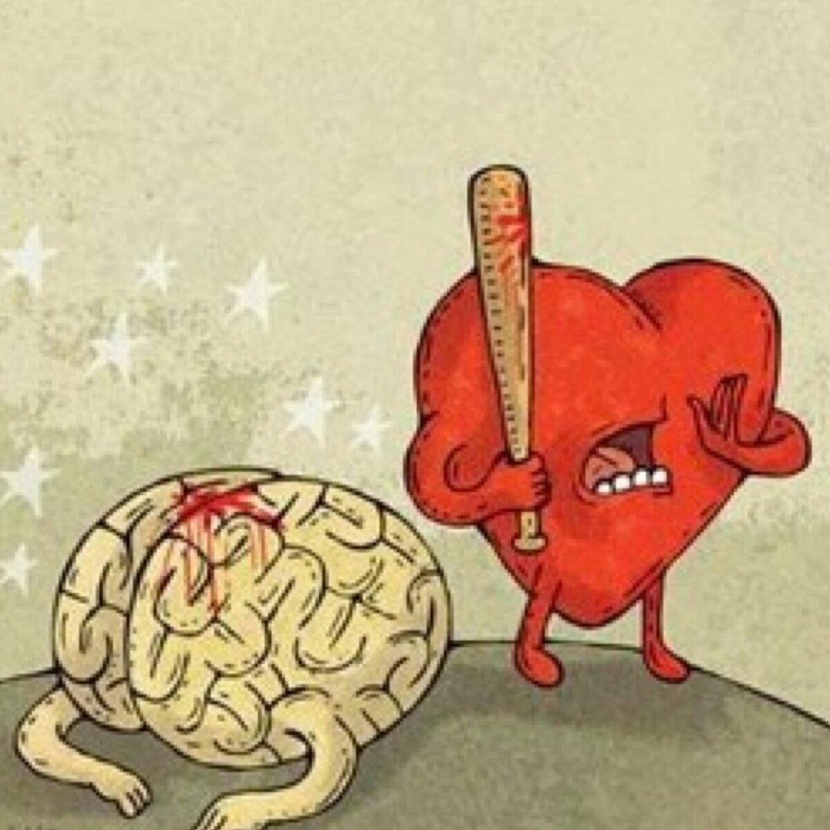 Борьба сердца и мозга