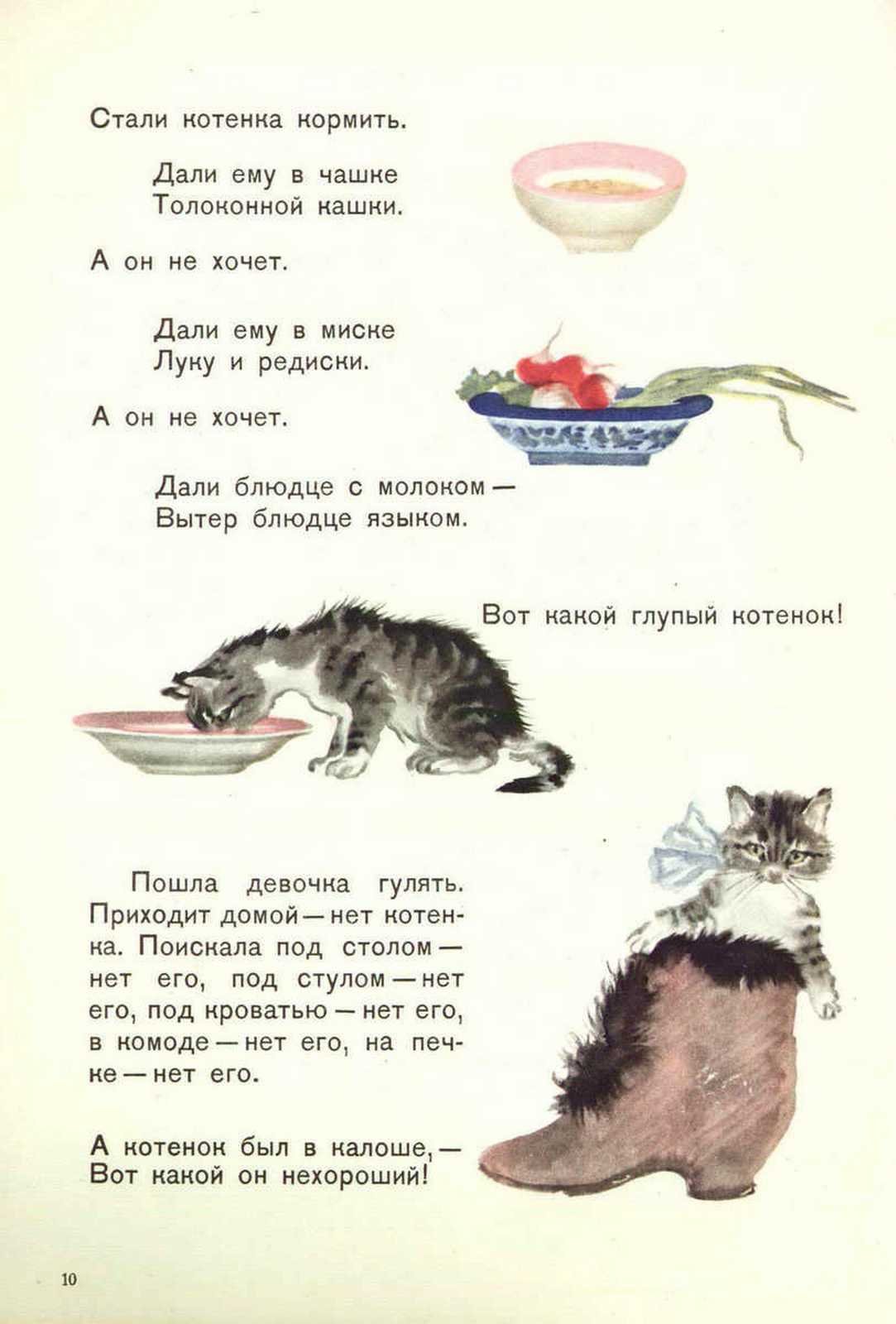 Усатый полосатый иллюстрации Сутеева