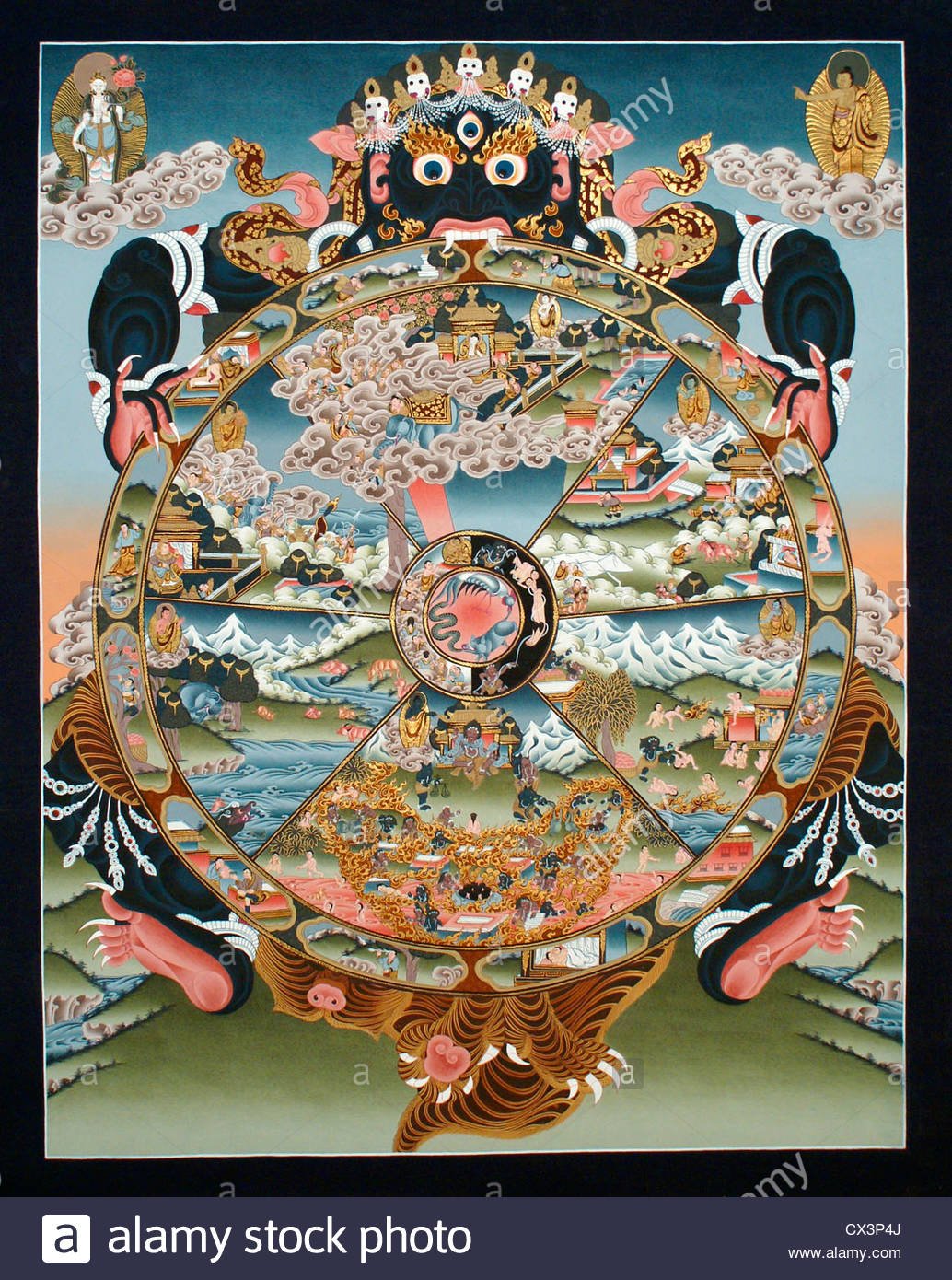 Тханка Бхавачакра