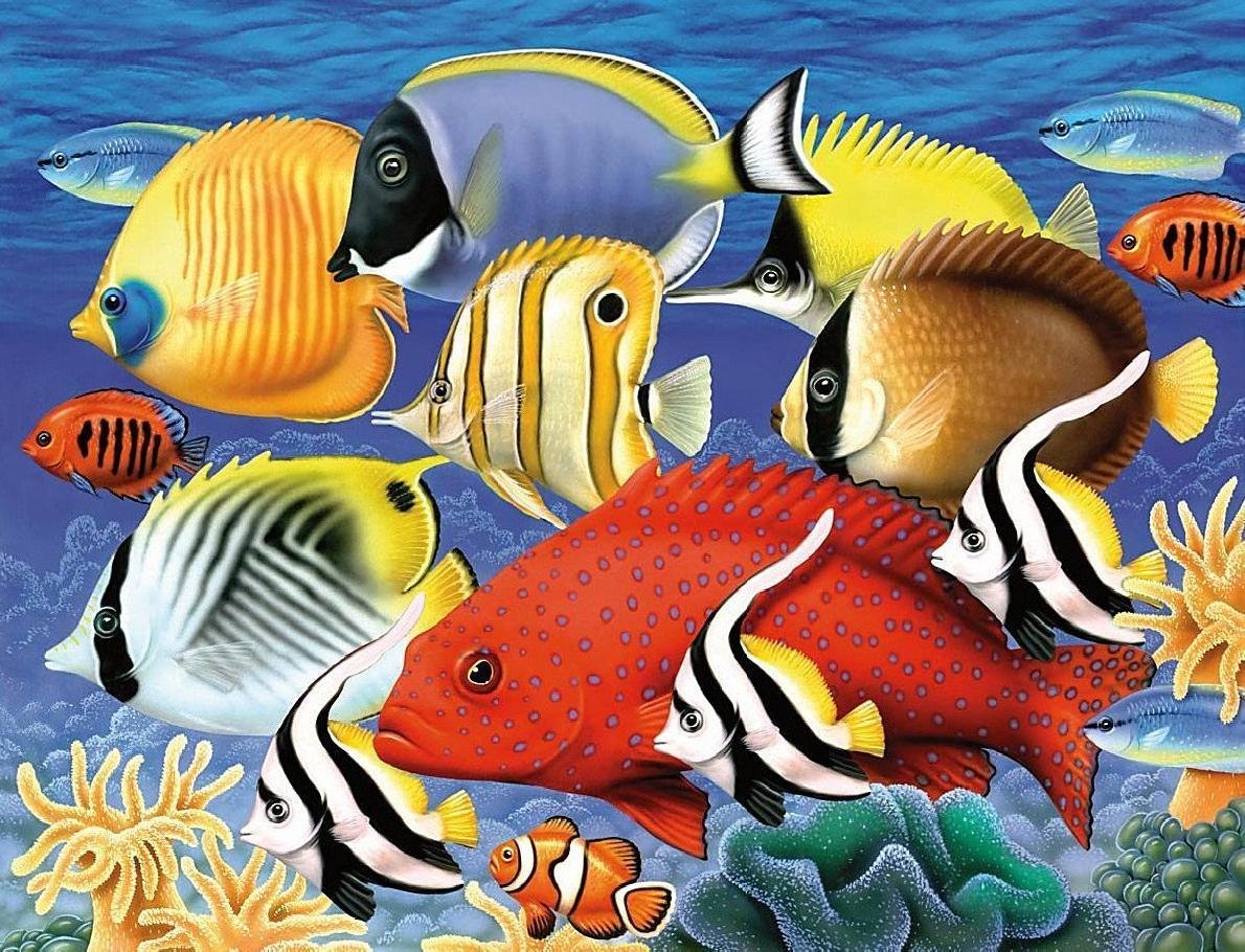 Рыба мультяшный