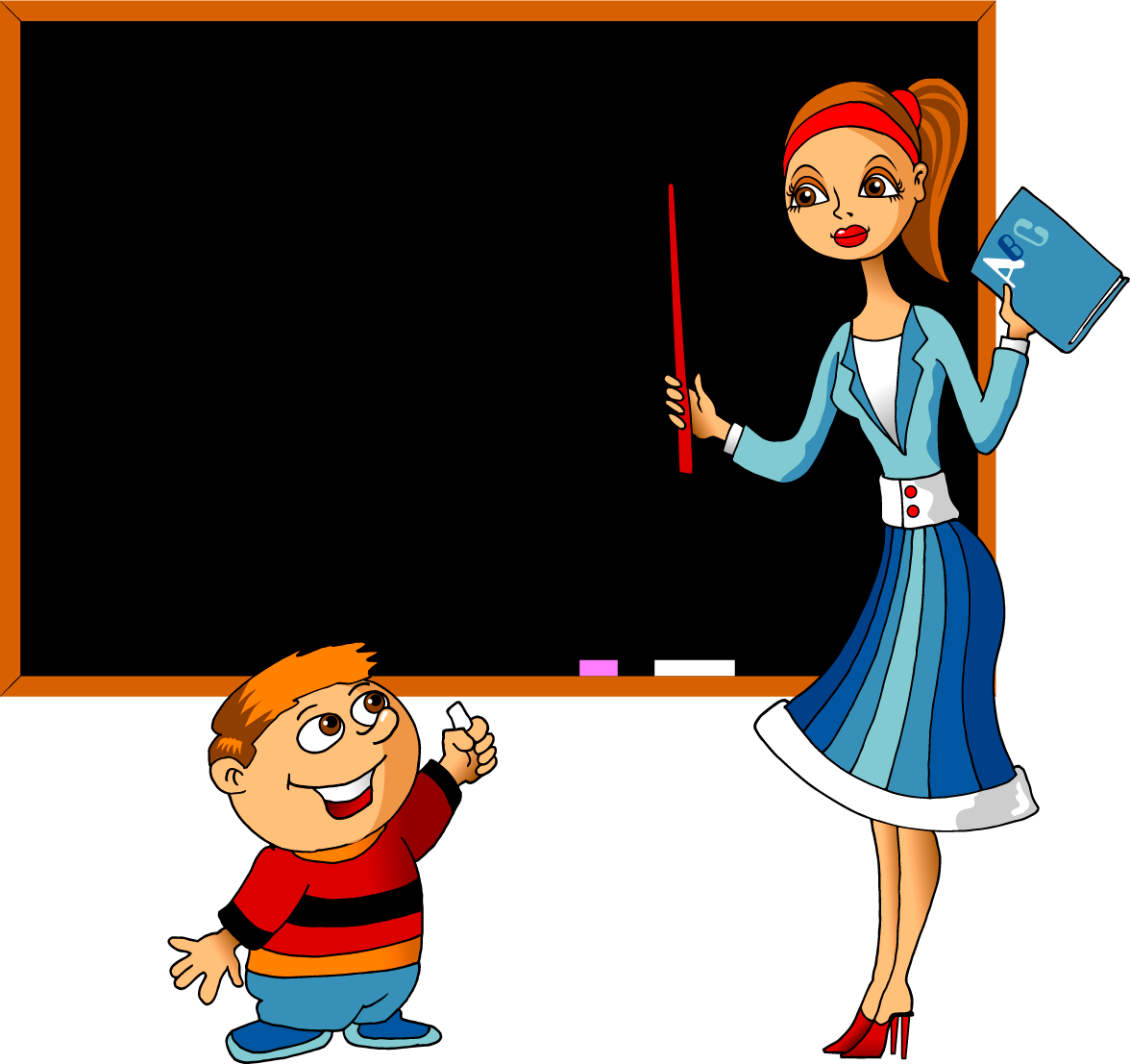 Учитель мультяшный