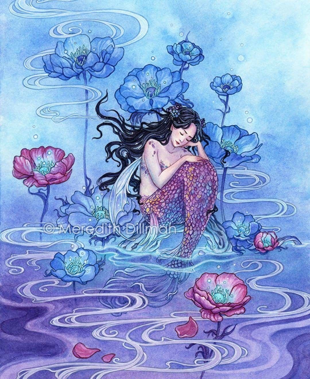 Красивые иллюстрации к сказке Русалочка