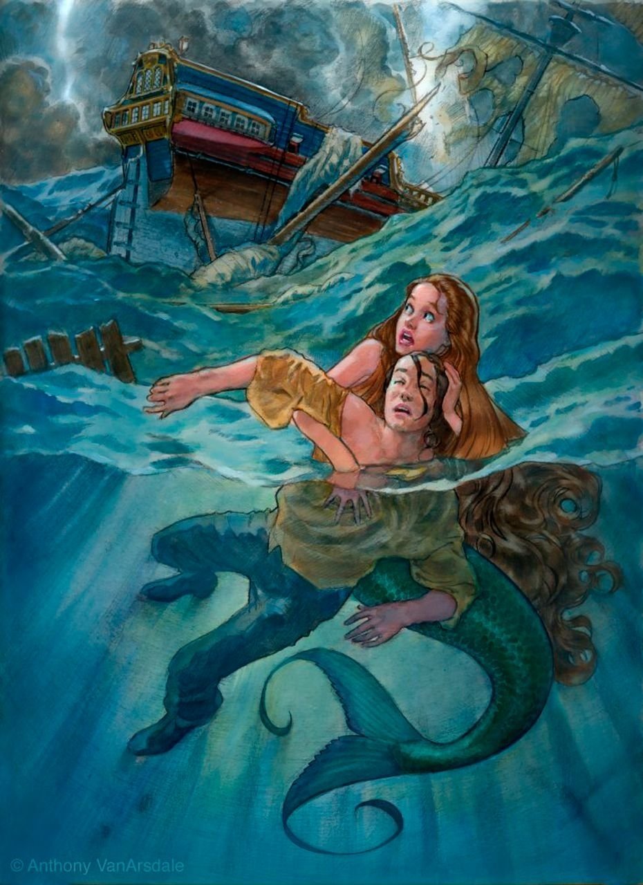 Русалочка и принц Андерсен