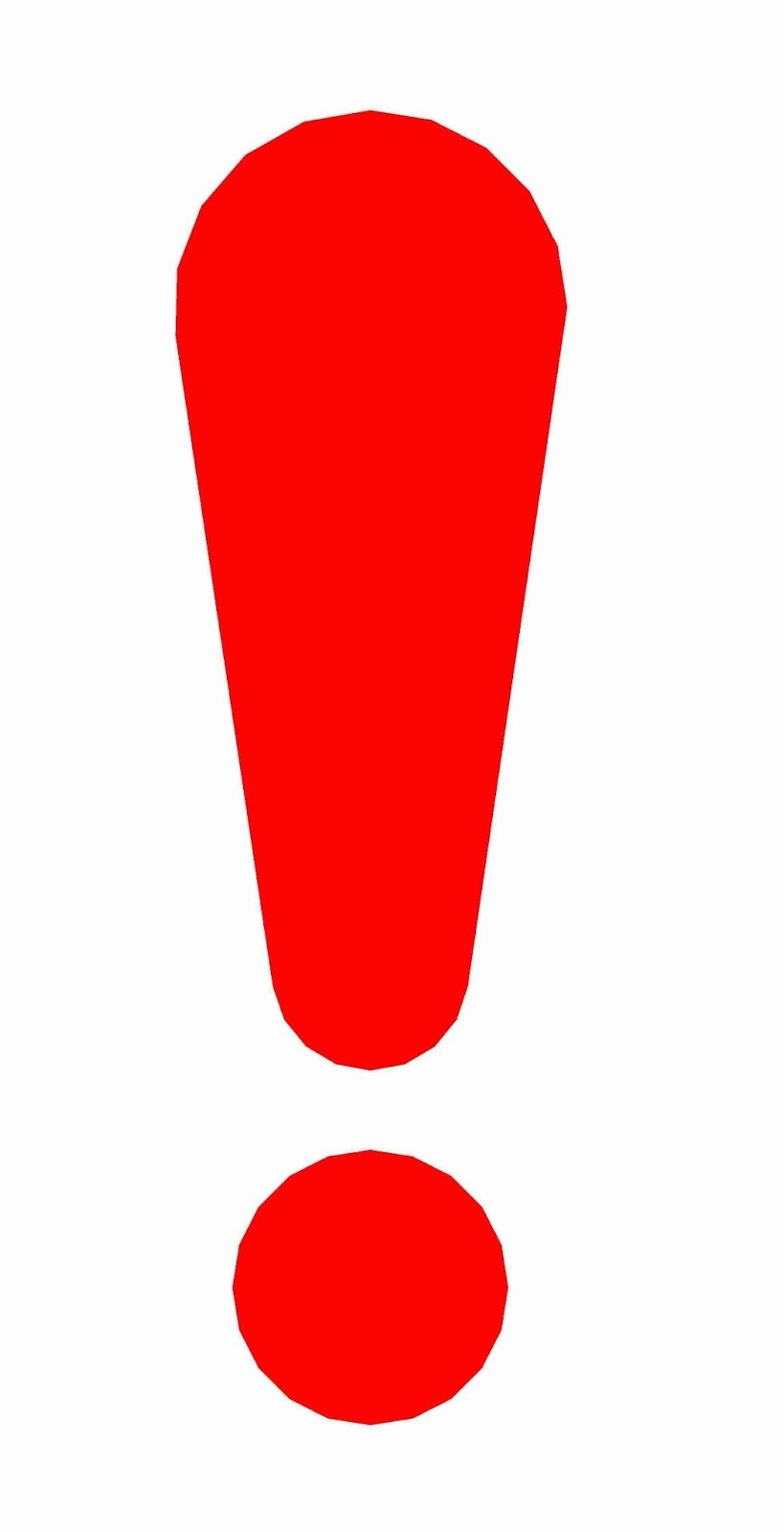 Красный восклицательный знак