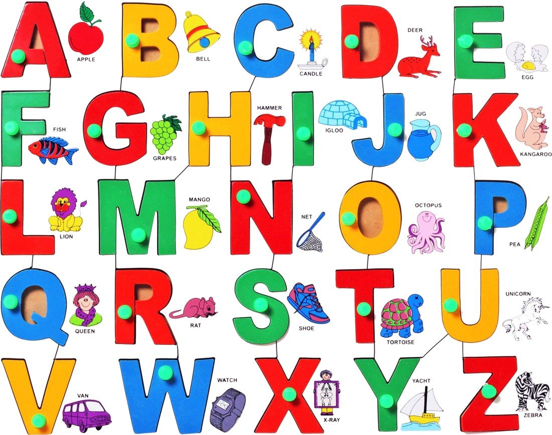 Английские буквы для детей