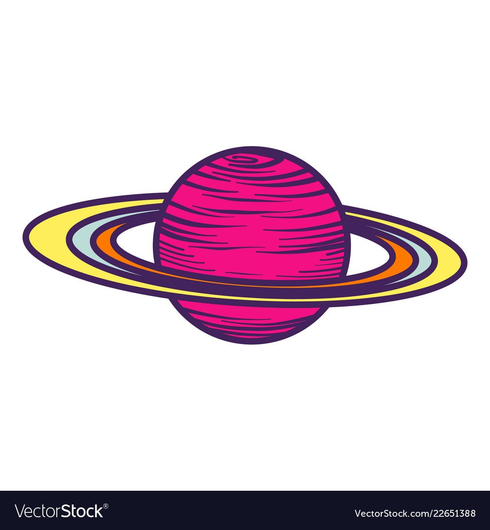 Флаг планеты Сатурн