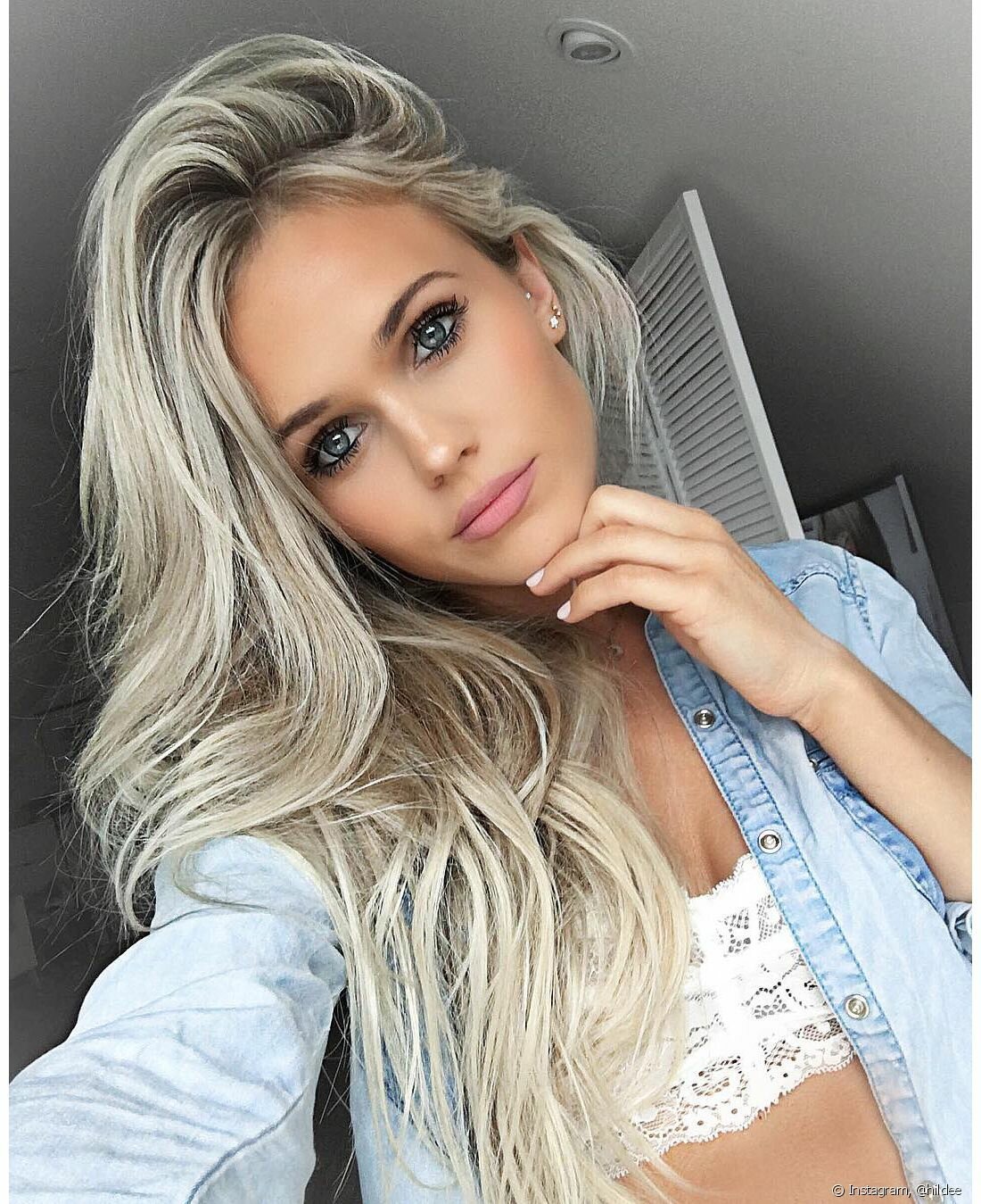 Смоки блонд пепельный