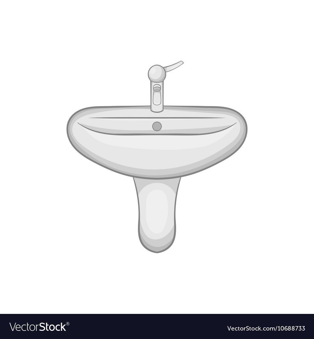 Умывальник вектор