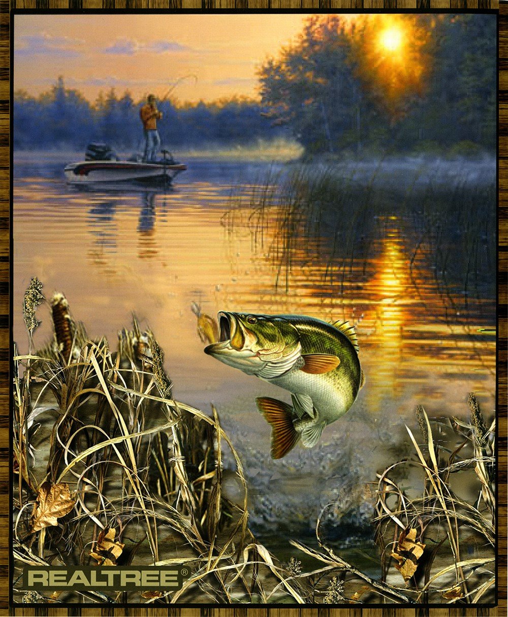 Рыбалка для декупажа