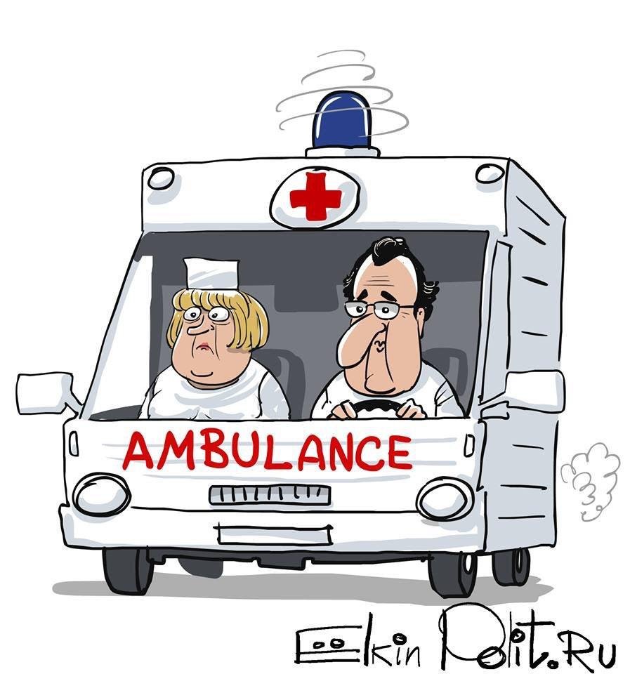 Скорая помощь карикатура