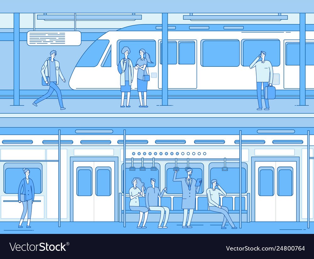 Метро иллюстратор