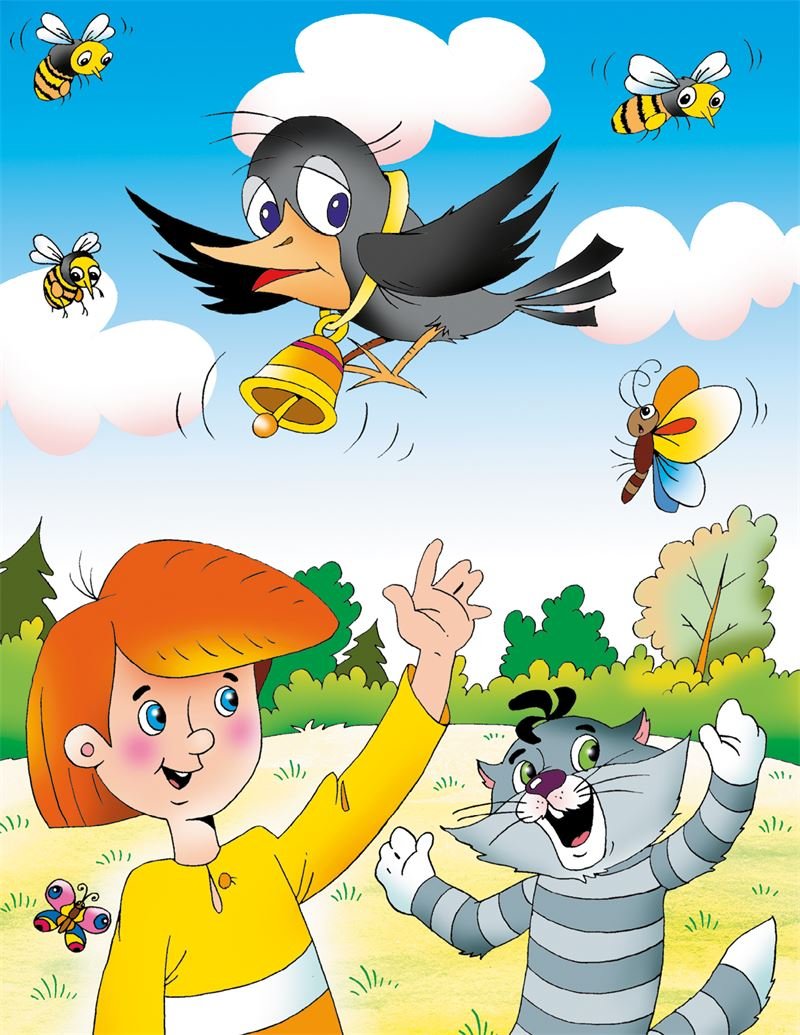 Герои Простоквашино Галчонок