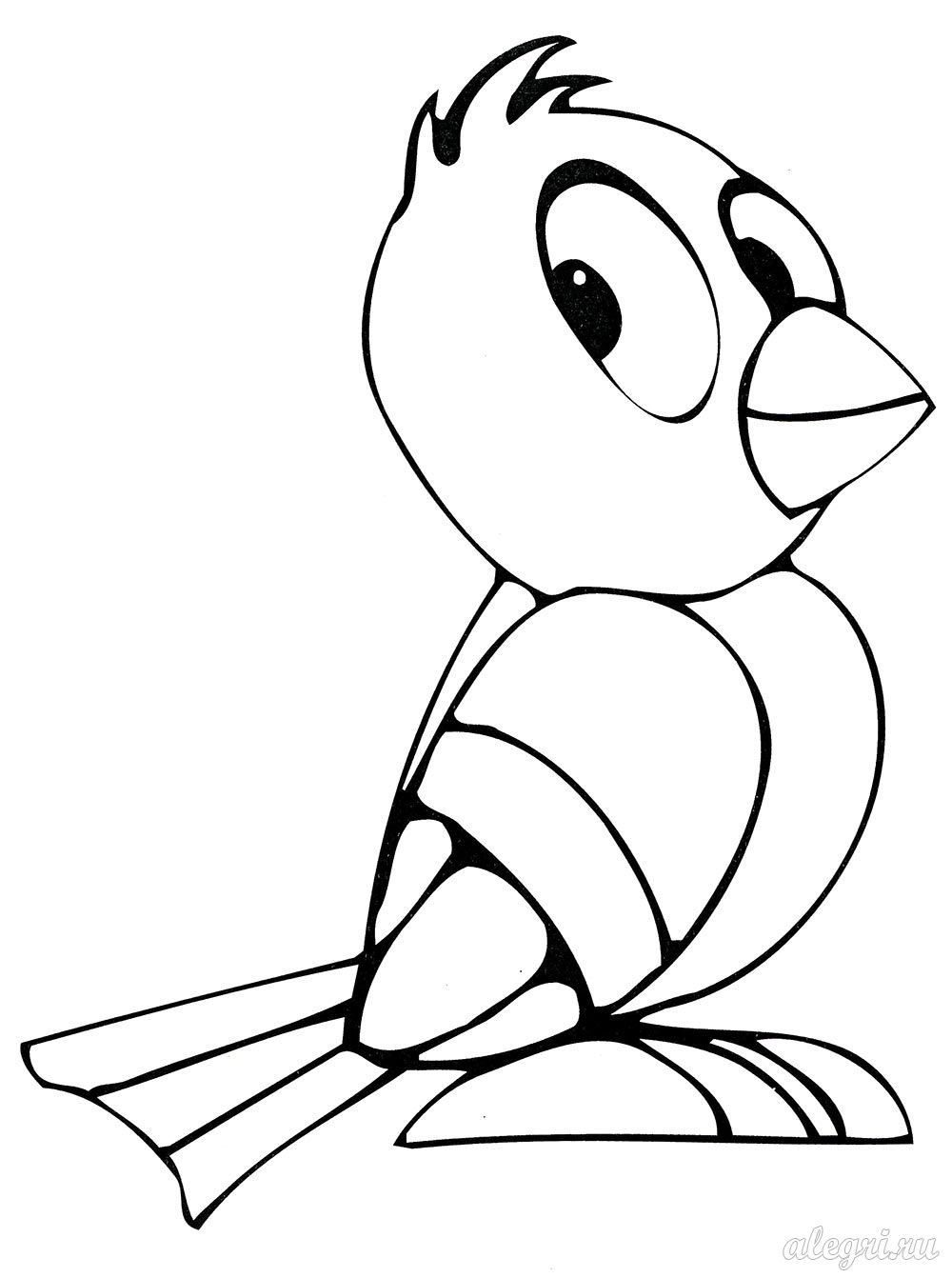 Галчонок из Простоквашино раскраска